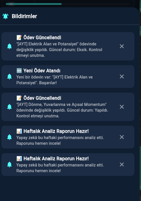 Bildirimler